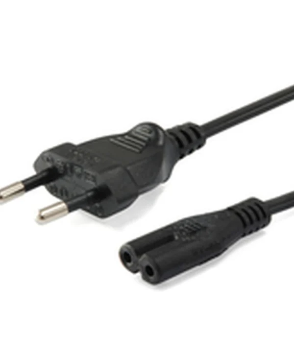 Equip Euro - IEC C7 Cable 3m Μαύρο 112161 112161