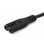 Equip Euro - IEC C7 Cable 3m Μαύρο 112161 112161 - Image 3