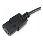Equip IEC C13 - IEC C13 Cable 2m Μαύρο 112300 112300 - Image 3