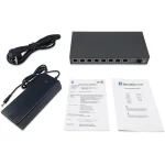 Level One GEP-0925 Unmanaged L2 PoE+ Switch με 8 Θύρες Ethernet και 1 SFP Θύρα GEP-0925 - Image 3