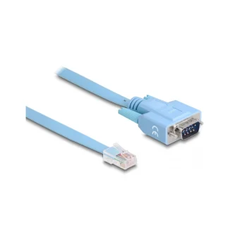 DeLock Καλώδιο RJ45 male σε RS232 9-pin male 1m 63353 1τμχ 63353