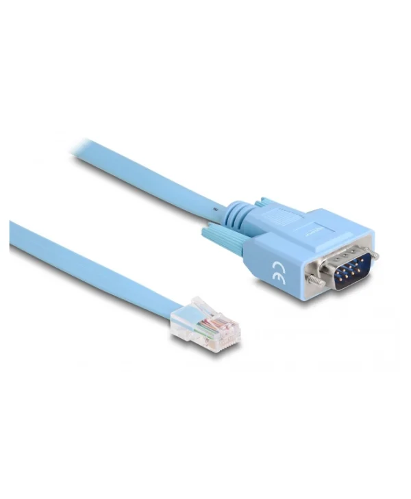 DeLock Καλώδιο RJ45 male σε RS232 9-pin male 1m 63353 1τμχ 63353
