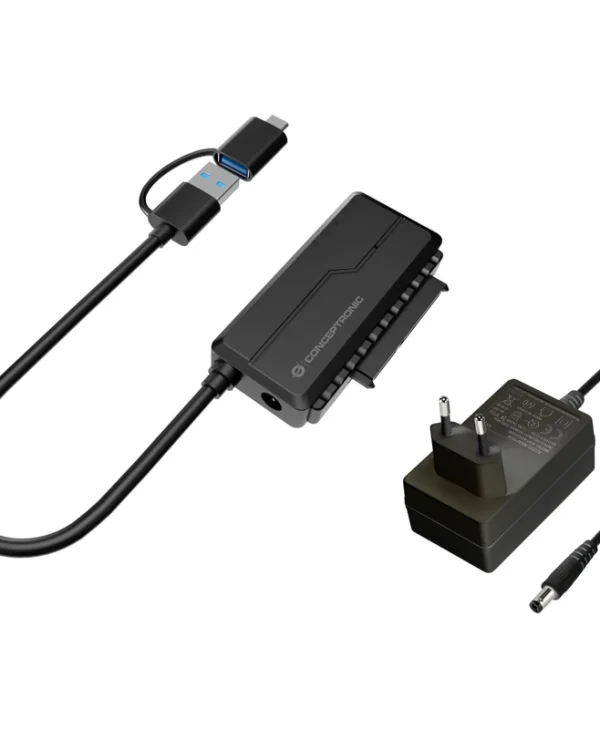 Conceptronic Αντάπτορας Μαύρο (ABBY21B) ABBY21B