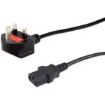 Equip Type G (UK) - IEC C13 Cable 7.5m Μαύρο 112303 112303