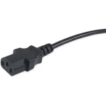 Equip Type G (UK) - IEC C13 Cable 7.5m Μαύρο 112303 112303 - Image 3