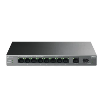 TP-LINK LS1210GP v1 Unmanaged L2 PoE+ Switch με 9 Θύρες Gigabit (1Gbps) Ethernet και 1 SFP Θύρα LS1210GP