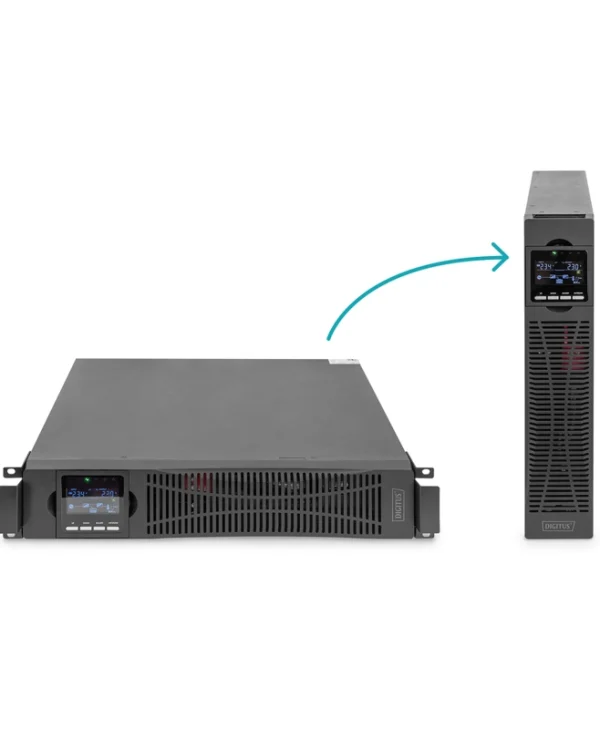 Digitus DN-170093 UPS On-Line 1000VA 1000W με 8 IEC Πρίζες DN-170093