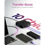 Icy Box USB-C Docking Station με HDMI 4K PD Ethernet και σύνδεση 3 Οθονών Μαύρο (IB-DK4090-C) IB-DK4090-C - Image 4
