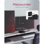 Icy Box USB-C Docking Station με HDMI 4K PD Ethernet και σύνδεση 3 Οθονών Μαύρο (IB-DK4090-C) IB-DK4090-C - Image 7