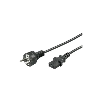 Goobay Schuko - IEC C13 Cable 5m Μαύρο 96037 96037