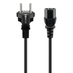 Goobay Schuko - IEC C13 Cable 5m Μαύρο 96037 96037 - Image 2