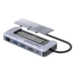 Unitek USB-C Docking Station με HDMI 4K PD Ethernet Γκρι (D1120A01) D1120A01 - Image 3