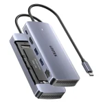 Unitek USB-C Docking Station με HDMI 4K PD Ethernet Γκρι (D1120A01) D1120A01 - Image 6