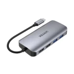 Unitek USB-C Docking Station με HDMI 4K PD Ethernet και σύνδεση 2 Οθονών Ασημί (D1122A01) D1122A01 - Image 5