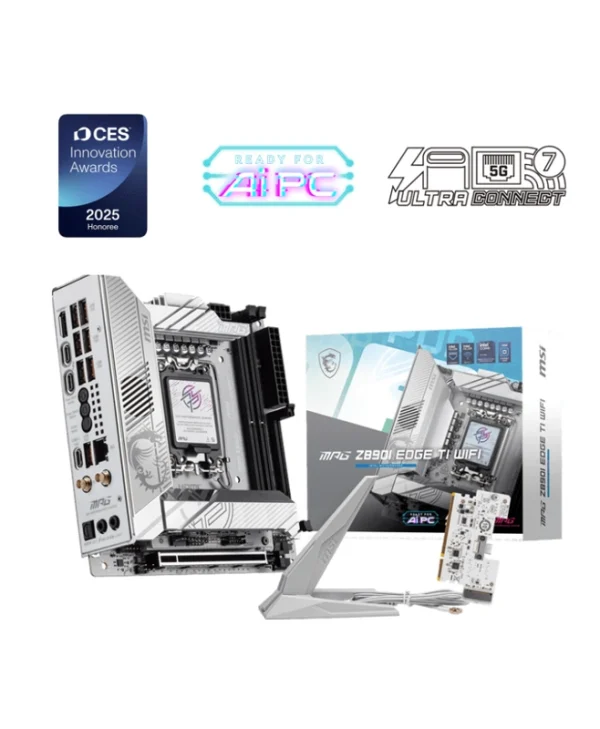 MSI MPG Z890I EDGE TI WIFI Motherboard Mini ITX με Intel 1851 Socket 7E33-001R 7E33-001R