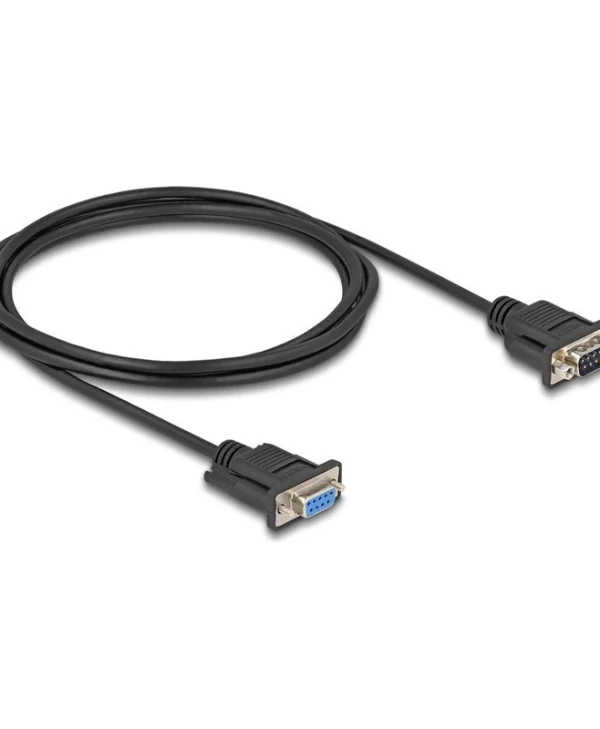 DeLock Καλώδιο RS232 9-pin male σε 2m 87834 1τμχ 87834
