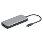 Digitus USB-C Docking Station με HDMI 4K PD Ethernet Γκρι (DA-70914) DA-70914