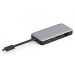 Digitus USB-C Docking Station με HDMI 4K PD Ethernet Γκρι (DA-70916) DA-70916