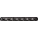 Lanberg Patch Panel Shielded για Rack 1U 19" 48 Θυρών cat5e Μαύρο - Image 3