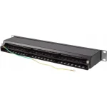 Lanberg Patch Panel Shielded για Rack 1U 19" 48 Θυρών cat5e Μαύρο - Image 5