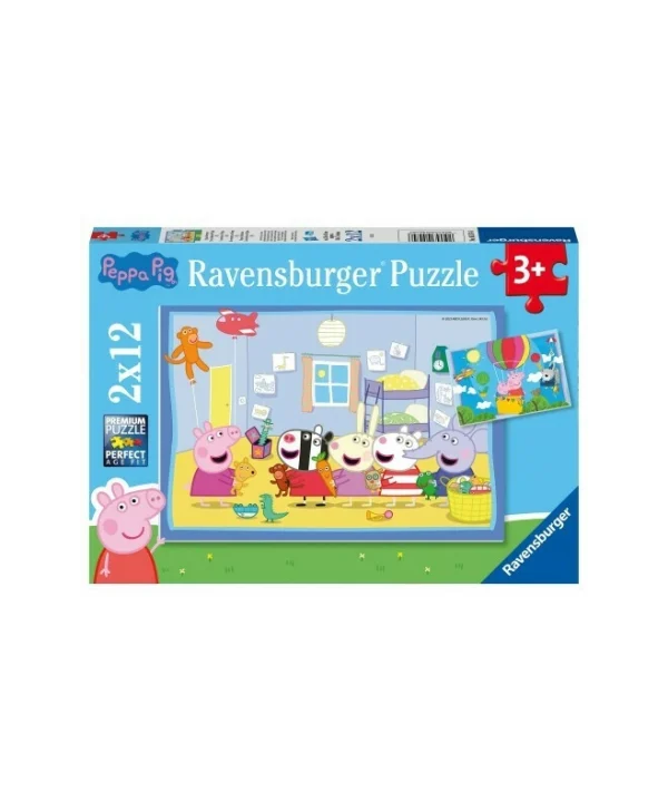 Παιδικό Puzzle Peppa Pig για 3+ Ετών 24pcs Ravensburger