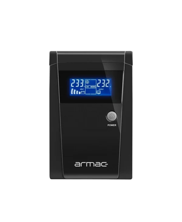 Armac O/1000E/LCD (FR) Mini UPS Line-Interactive 1000VA 650W με 3 Schuko Πρίζες O/1000E/LCD