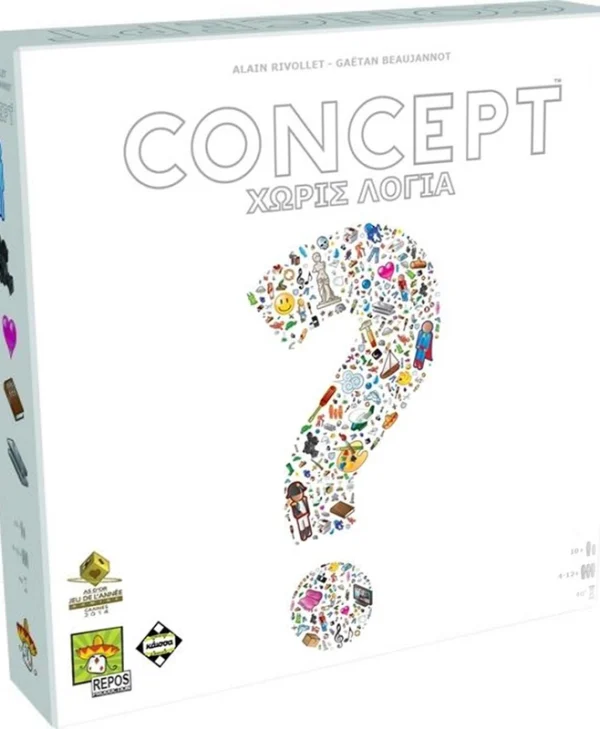Επιτραπέζιο Παιχνίδι Concept: Χωρίς Λόγια για 2+ Παίκτες 10+ Ετών Kaissa