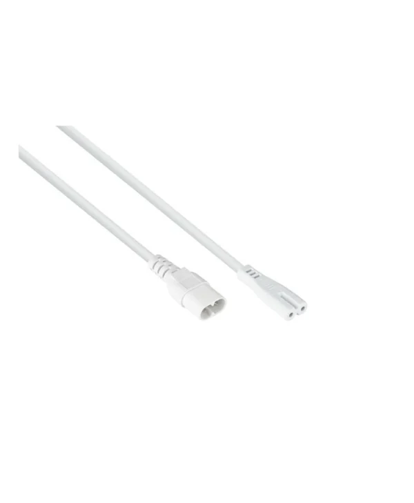 Kabelmeister IEC C8 - IEC C7 Cable 0.5m Λευκό SK0870-W005 SK0870-W005