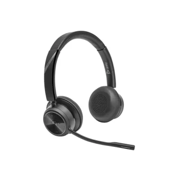 Poly Savi 7420 Ασύρματα On Ear Multimedia Ακουστικά με μικρόφωνο και σύνδεση Bluetooth