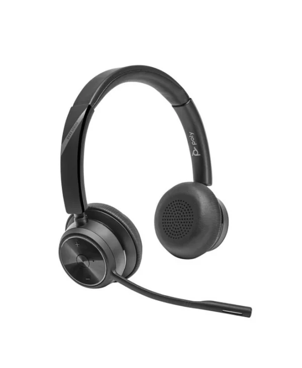 Poly Savi 7420 Ασύρματα On Ear Multimedia Ακουστικά με μικρόφωνο και σύνδεση Bluetooth