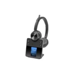Poly Savi 7420 Ασύρματα On Ear Multimedia Ακουστικά με μικρόφωνο και σύνδεση Bluetooth - Image 2