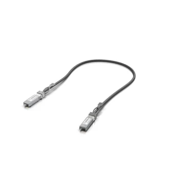 Ubiquiti Direct Attach Copper Καλώδιο Δικτύου Ethernet 0.5m Μαύρο 1τμχ