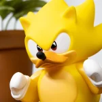 Sonic Hegdehog Boxed Tubbz Super Sonic #5 Φιγούρα Παπάκι Μπάνιου 10cm - Image 5