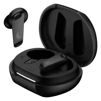 Edifier NeoBuds Plus Bluetooth Handsfree Ακουστικά με Αντοχή στον Ιδρώτα και Θήκη Φόρτισης Μαύρα