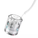 Hecate Air 2 Open Ear Bluetooth Handsfree Ακουστικά με Θήκη Φόρτισης Λευκά - Image 3