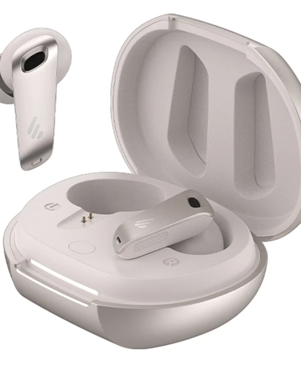 Edifier NeoBuds Plus Bluetooth Handsfree Ακουστικά με Αντοχή στον Ιδρώτα και Θήκη Φόρτισης Starlight