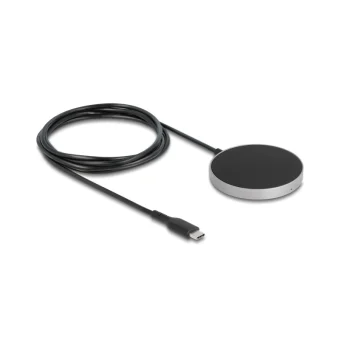 DeLock Ασύρματος Φορτιστής (Qi Pad) 15W Μαύρος (66467) 66467