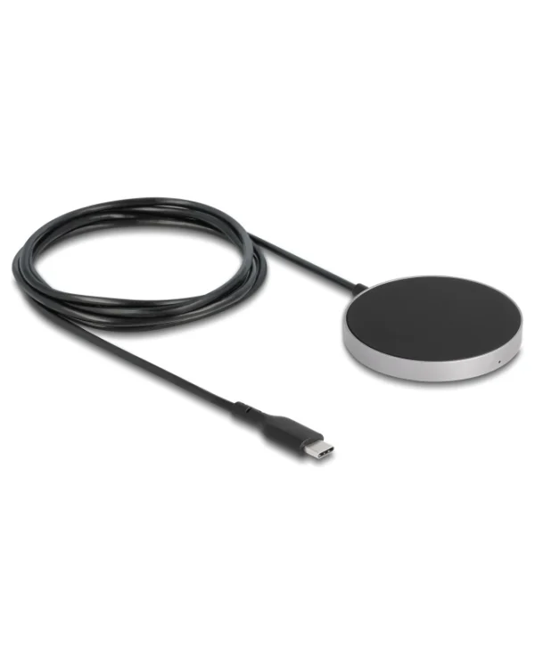 DeLock Ασύρματος Φορτιστής (Qi Pad) 15W Μαύρος (66467) 66467