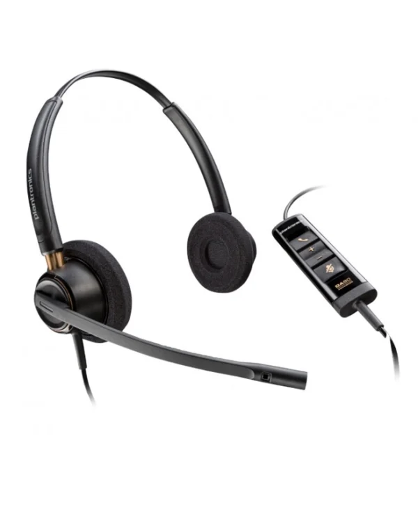 Poly EncorePro 525 On Ear Multimedia Ακουστικά με μικρόφωνο και σύνδεση USB-A / USB-C