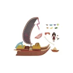 Mattel Vaiana's Adventure Canoe για 3+ Ετών