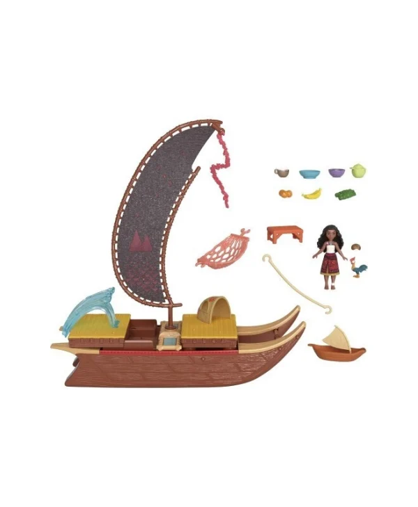 Mattel Vaiana's Adventure Canoe για 3+ Ετών