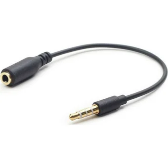 Cablexpert Μετατροπέας 3.5mm male σε 3.5mm female 1τμχ CCA-419 CCA-419