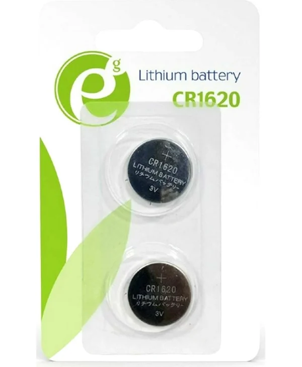 Energenie Μπαταρίες Λιθίου Ρολογιών CR1620 3V 2τμχ