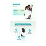 Dahua H5D-5F IP Dual Κάμερα Παρακολούθησης Wi-Fi Full HD+ 5MP με Αμφίδρομη Επικοινωνία και Φακό 3.6mm H5D-5F - Image 3