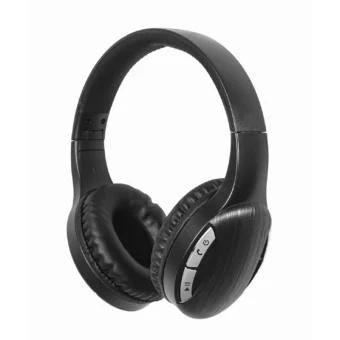 Gembird BTHS-01 Ασύρματα / Ενσύρματα Over Ear Ακουστικά με 5 ώρες Λειτουργίας Μαύρα