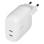 Belkin Φορτιστής Χωρίς Καλώδιο με 2 Θύρες USB-C 30W Power Delivery Λευκός (BoostCharge Pro) - Image 5