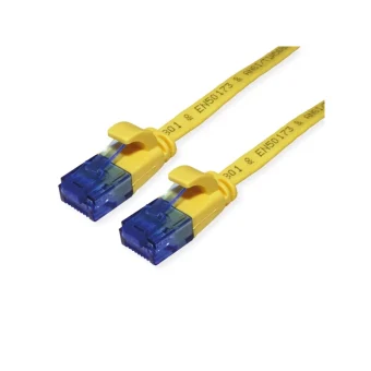 Value U/UTP Cat.6a Καλώδιο Δικτύου Ethernet 1m Κίτρινο 1τμχ