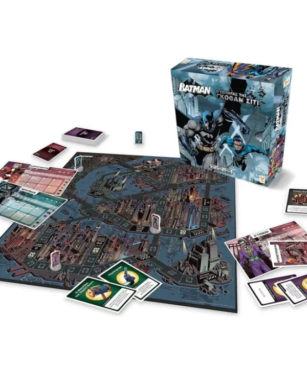 Επιτραπέζιο Παιχνίδι Batman: The Savior of Gotham City για 2-8 Παίκτες 8+ Ετών Topi Games