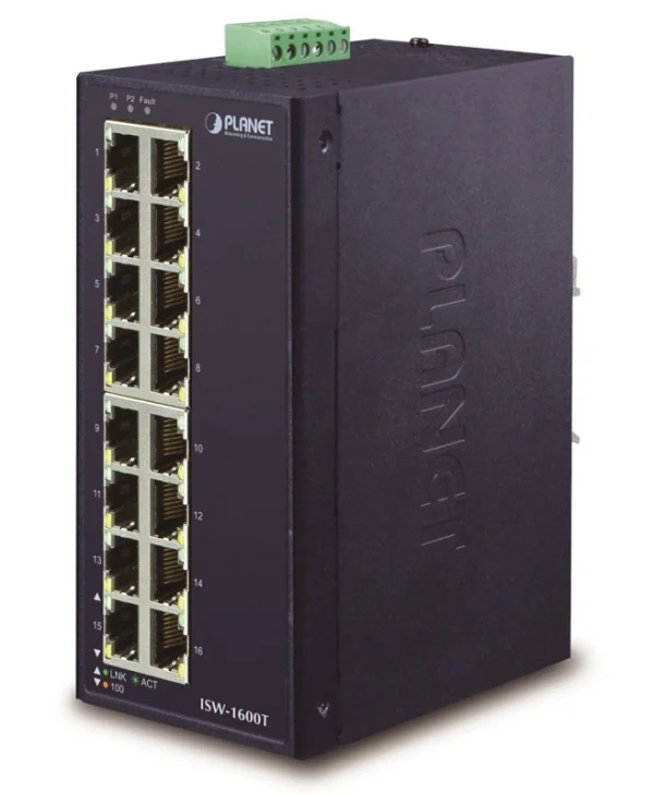 Planet ISW-1600T Unmanaged L2 Switch με 16 Θύρες Ethernet ISW-1600T