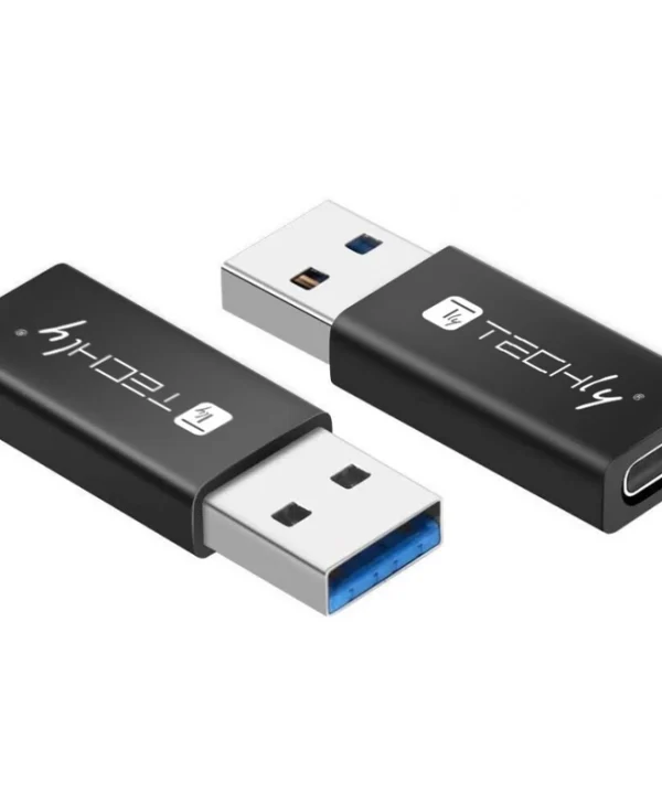 Techly Μετατροπέας USB-C male σε USB-C female (IADAP USB3-AFT)